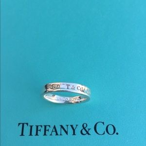 Tiffany & Co “T&Co” sterling silver ring